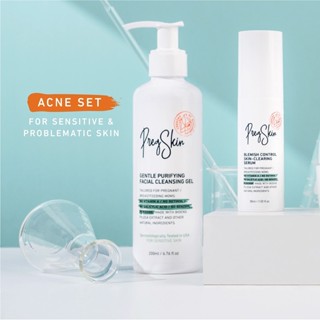 PregSkin Facial Acne Set (Cleansing Gel, Serum) เซ็ตผลิตภัณฑ์บำรุงผิวหน้าคุณแม่ตั้งครรภ์และให้นมบุตร