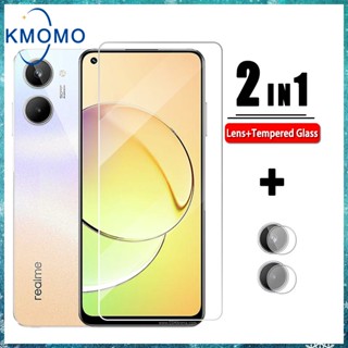 ฟิล์มใส ฟิล์มกระจก Realme 10 Pro 9 Plus + 9i 4G 8 5G 8i 7 7i 6 6i 5 5i 5s ฟิล์มกระจกนิรภัย แบบใส ฟิล์มเลนส์กล้องสำหรับ สำหรับโทรศัพท์