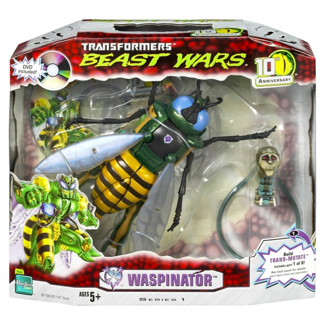 [RARE] HASBRO 2006 : TRANSFORMERS BEAST WARS 10th ANNIVERSARY : DELUXE WASPINATOR สินค้าปี 2006 ของใ