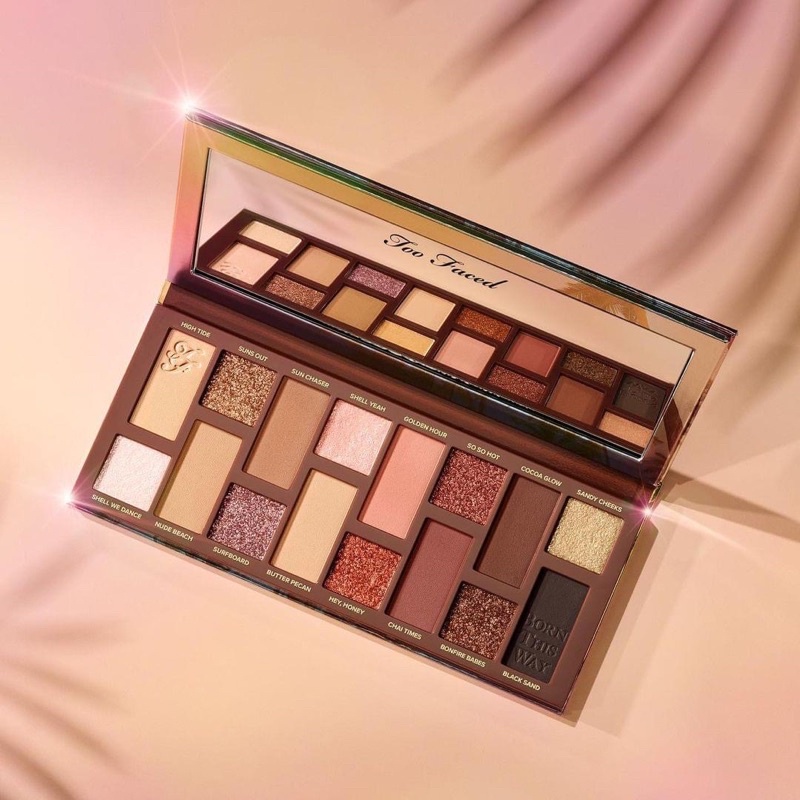 TOO FACED Born This Way - Sunset Stripped Complexion Inspired Eye Shadow  Palette | Shopee Thailand