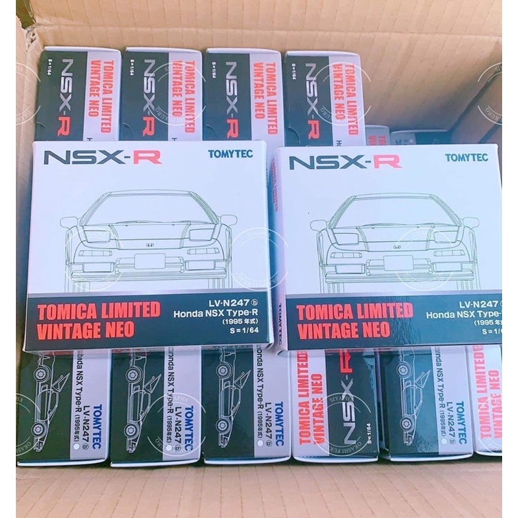 🎈พร้อมส่ง Tomytec   LV-N247b Honda NSX Type-R（白）1995年式 ( สีขาว)