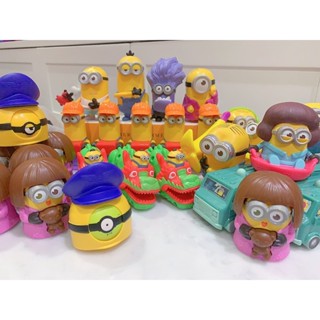 Minions มินเนี่ยน โมเดล ตัวใหญ่ ขนาด 2”-4” งาน McDonald’s ปี 2013-2022