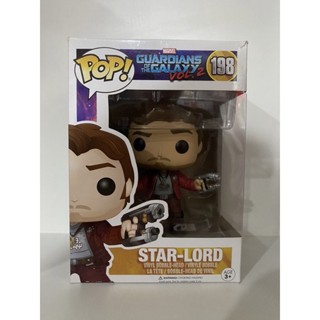 Funko Pop Star Lord Marvel The Guardians Of The Galaxy 198