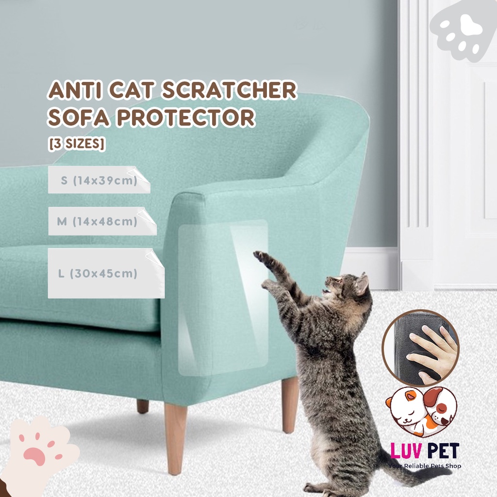 Anti Cat Scratcher โซฟาป้องกันสติกเกอร์เฟอร์นิเจอร์ Scratch Guard Mat Pelindung Sofa_ASS