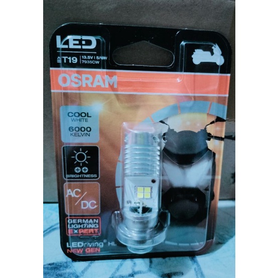 ไฟมอเตอร์ไซค์ OSRAM LED T19