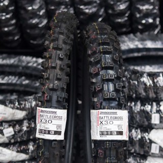 ยาง Bridgestone X30 (70/100-19, 90/100-16) ปี 2022