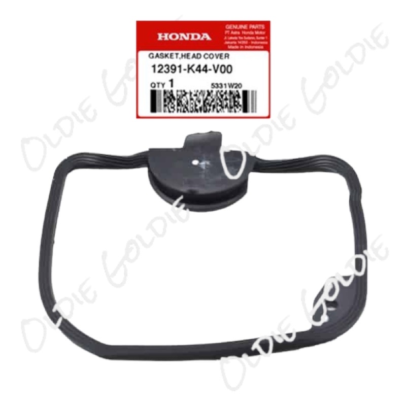 MESIN 12391-K44-V00 ยางฝาครอบเครื่องยนต์ปะเก็นฝาครอบ BeAT eSP Vario 110 eSP Vario 110 FI Scoopy eSP 