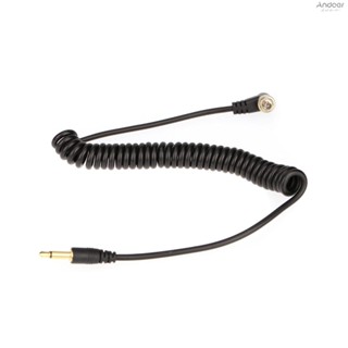 3.5mm Flash Sync Cable Cord with Screw Lock to Male Flash PC for   PIXE