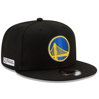 Golden State Warriors หมวกเบสบอล ผ้าฝ้าย ปักลายโลโก้ NBA ปรับได้ สไตล์ฮิปฮอป สําหรับทุกเพศ