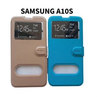 เคสSAMSUNG A10S เคสเปิดปิด เคสฝาพับ SmartCase คุณภาพดีราคาถูก