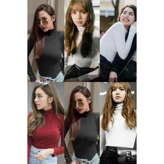 MNV STUDIO Bodysuitบอดี้สูทคอเต่าแขนยาวใส่แล้วรัดรูปสุดๆทรงดีใส่แล้วพลางหุ่นได้จริงใส่แมทร์สวยๆ