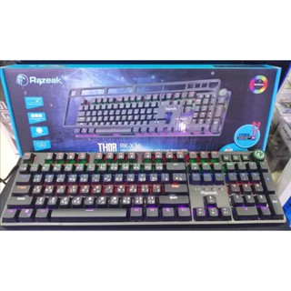 Keyboard  MECHANICAL Razeak THOR  # RK-X36 (Blue Switch)