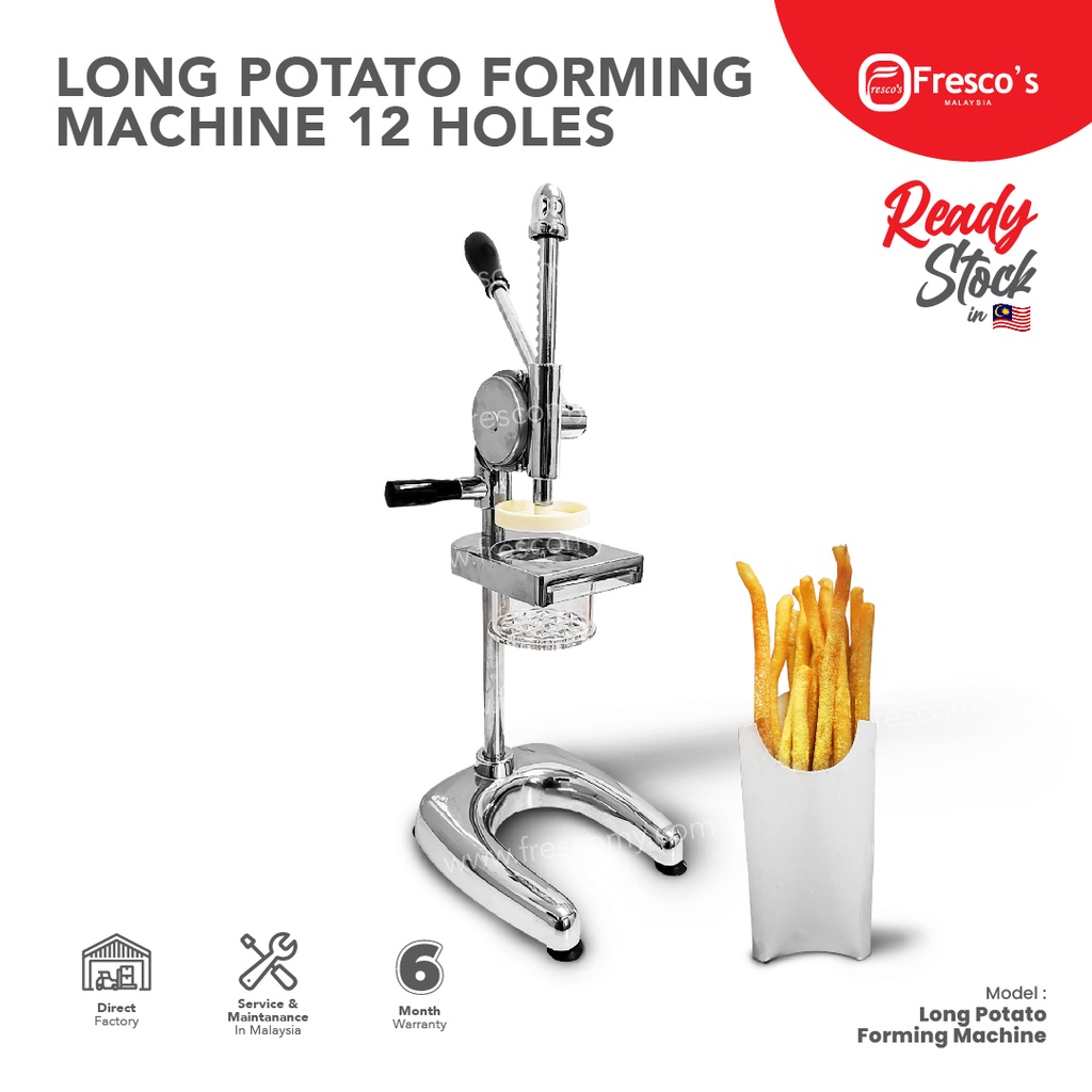 Fresco LONG POTATO FORMING MACHINE 12 HOLES