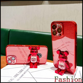 ❤️จัดส่งทันที❤️red Violent Bear ใช้กับ เคสไอโฟน11 เท่ๆ ใช้กับ เคส ไอโฟน14 Pro max กันกระแทก 13 เคส ไอโฟน12promax soft case for iPhone11 Apple 13 กันกระแทก ใช้กับ เคสไอโฟน13 12promax เคสi14Pro เคสiPhone12 เคสไอโฟน13Pro