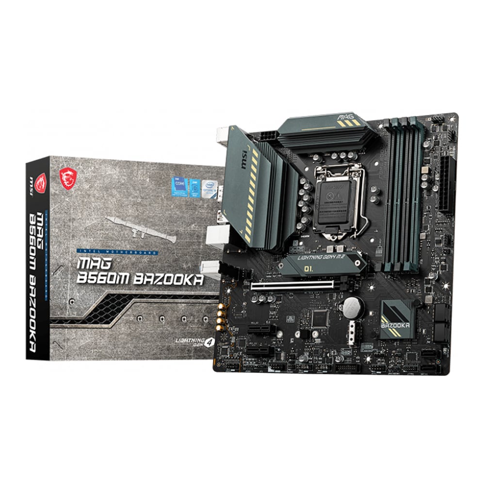 เมนบอร์ด M/B MSI MAG B560M BAZOOKA