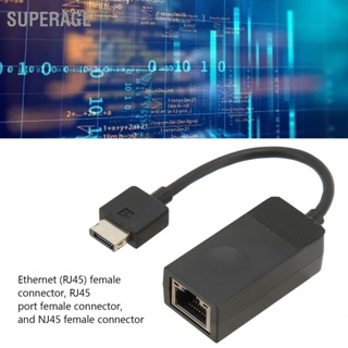 BSuperage Rj45 01Yu026 อะแดปเตอร์เครือข่ายอีเธอร์เน็ต 10/100Mbps สําหรับ Thinkpad X280 X390 Yoga T495S L13Yog