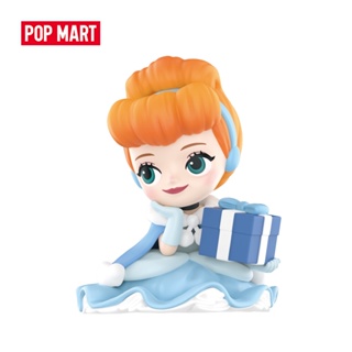 Pop MART Disney Princess Winter Gifts Series กล่องสุ่ม ฟิกเกอร์แอกชัน ของเล่นสําหรับเด็ก