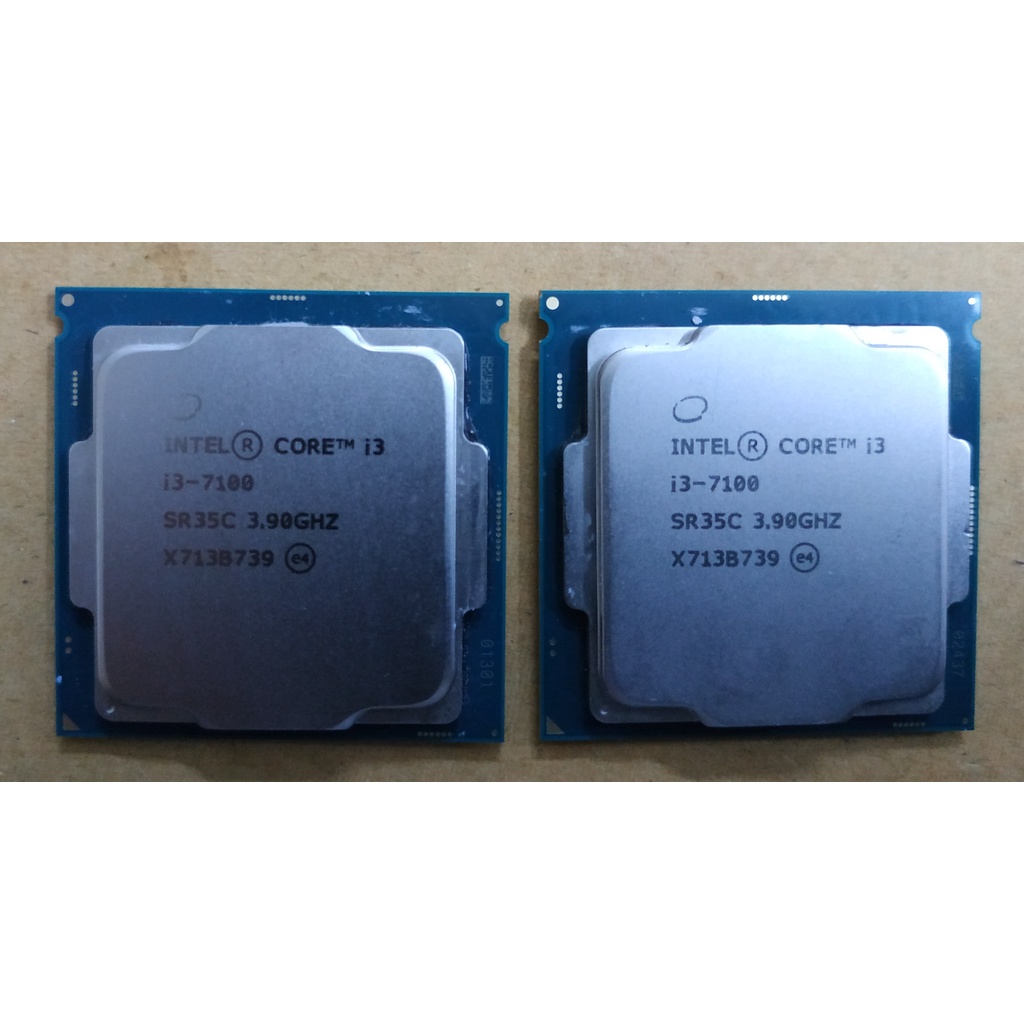 CPU i3 - 7100 Kaby Lake LGA1151 3.90GHz Cach 3 MB 2 core 4 Threads มือสอง