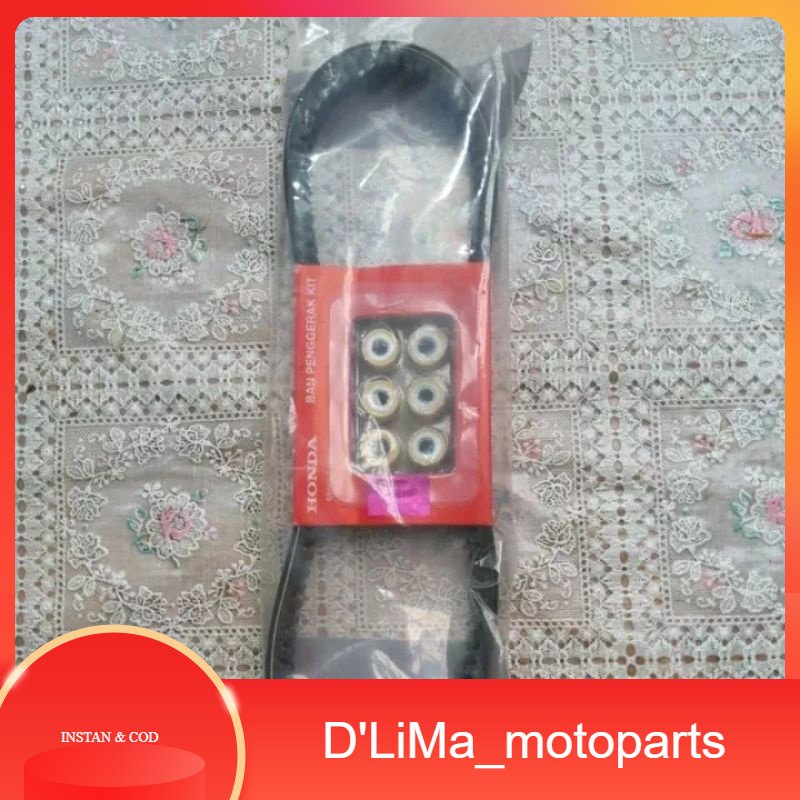 Vanbelt ชุดลูกกลิ้ง v-belt Beat pop k44 v เข็มขัด assy k44