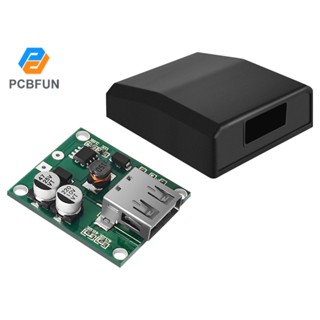 Pcbfun แผงวงจรชาร์จพลังงานแสงอาทิตย์ 5V 2A แผงวงจรควบคุมแรงดันไฟฟ้า USB และเปลือกหอย