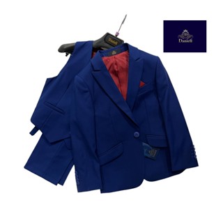 ✨สูทเด็ก ชุดออกงาน 1-20 ปี Danieli Royal Blue Suit เดเนลลี่ สูท 1 ถึง 20 ปี Premium Suit ชุดไปงานเด็ก ชุดสูทเด็ก ชุดเ...