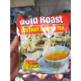 ชาขิงผงสำเร็จรูปตรา Gold roast instant ginger tea 1 ห่อมี 20 ซอง