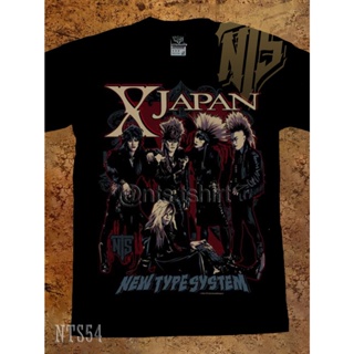 X Japan ROCK เสื้อยืด เสื้อวง เสื้อดำ สกรีนลายอย่างดี ผ้าหนานุ่ม ไม่หดไม่ย้วย  T SHIRT S M L XL XXL_31