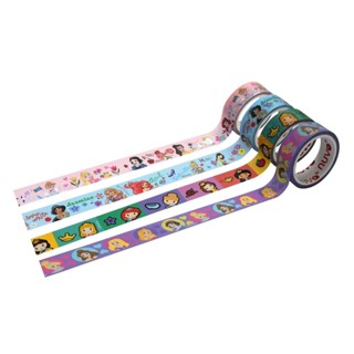 nuvo วาชิเทป/Washi Tape/เทปตกแต่ง/Masking Tape ลายการ์ตูนลิขสิทธิ์แท้ (15mm.×5m.) / ชิ้น