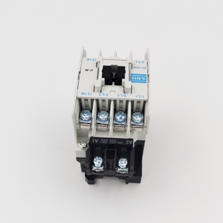 MODEL:S-N10 MAGNETIC CONTACTORS แมกเนติก คอนแทกเตอร์ Ith:20A 1NO แรงดันไฟฟ้า: 380V, 220V, 110V, 48V, 24V, 50/60Hz