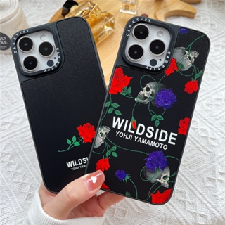 แฟชั่นบุคลิกภาพ WILDSIDE ดอกกุหลาบ เคสไอโฟน 14 Pro Max iPhone 12 pro Max 14 pro 13 pro max 13 pro 12pro 11 11 promax Case เคสโทรศัพท์ใหม่ ป้องกันการตกของเปลือกแข็ง