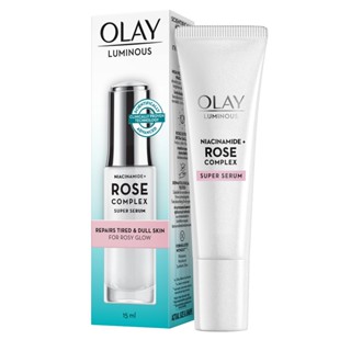 Olay Luminous Niacinamide + Rose Complex Super Serum 15ML โอเลย์ ลูมินัส ไนอาซินาไมด์ + โรส คอมเพล็กซ์ ซูเปอร์ เซรั่ม 15มล.