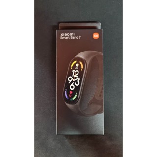 (ได้มาจากการจับฉลาก ของมือ 1) Xiaomi Smart Band 7 (Black) สมาร์ทวอทช์, แบตใช้งานได้นาน 14 วัน, 120 โหมดออกกำลังกาย