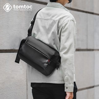 Original Genuine tomtoc Crossbody bag Male college student  One shoulder bag Chest bag Mens Bag Suitable for iPad Pro 11"inch