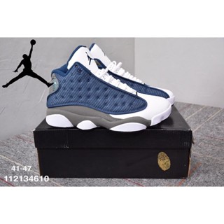 _ N8866k AIR JORDAN 13 RETRO รองเท้าบาสเก็ตบอล โฮโลแกรม ลายตาแมว แพนด้า สไตล์เรโทร