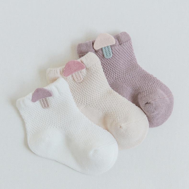 ถุงเท้าตาข่ายเด็ก Nemo ชุด 3 คู่สําหรับทารกแรกเกิดอายุ 0-5 ปี Shop Uni Baby