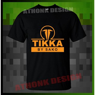 [COD] {พร้อมส่ง} เสื้อยืดผ้าฝ้าย 100% พิมพ์ลาย Tikka By Sako พลัสไซซ์ แฟชั่นผู้ชายS-5XL