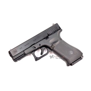 E&amp;C GLOCK 19X 1302 GBB BLACK แถมอุปกรณ์พร้อมเล่นครบชุด ,ของเล่นบีบีกัน