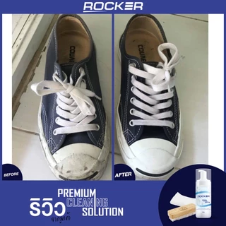 🔥BUY1 GET3🔥 ROCKER น้ำยาซักรองเท้า น้ำยาทำความสะอาดรองเท้า (ของแท้)Premium ฟรีแปรง+ผ้าไมโคร