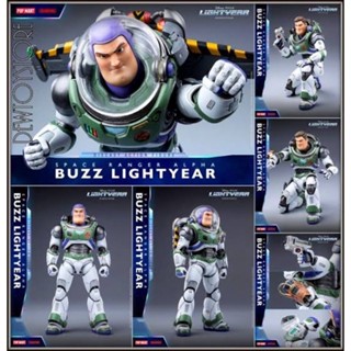 พร้อมส่ง Pop Mart X Gong Studio Die-cast Chogokin Action Figure Disney Pixar  Space Ranger Alpha Buzz Lightyear