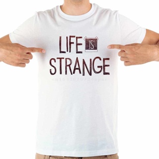 life is strange  print t-shirt men brand summer 2019 new white short sleeve casual homme cool t shirt