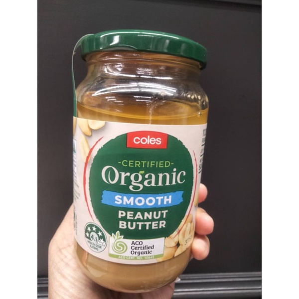 Coles Smooth Peanut Butter เนยถั่วลิสงชนิดบดละเอียด 375กรัม โคลส์ ราคาพิเศษ