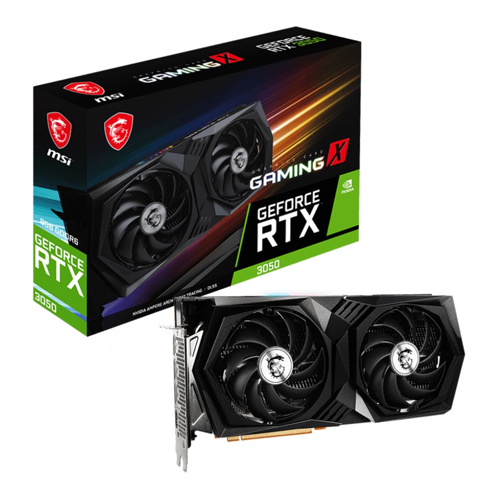 VGA MSI RTX 3050 GAMING X 8G