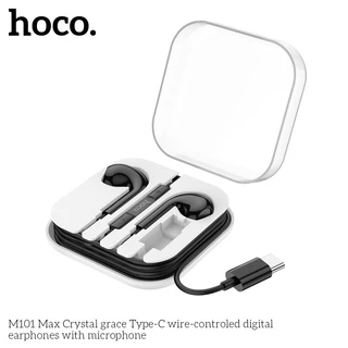 Hoco M101 Max หูฟัง เอียร์บัด รองรับ ซัมซุง, l Pad, Huawei แจ็ค Aux 3.5mm, Type-C Samsung หูฟังมีไมค์ มีปุ่มคอนโทรล hc3