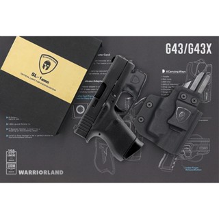 ไฟฉาย Warriorland G43/G43X ( เฉพาะรุ่นที่ไม่มีราง )