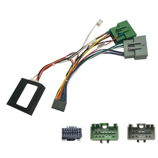 สายไฟรถยนต์ 16pin พร้อมกล่องแคนบัส สําหรับ Volvo S80 99-06