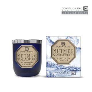 DONNA CHANG NUTMEG SANDALWOOD Candle 250 g. ดอนน่า แชง เทียนหอมกระจายกลิ่น น้ำหอมปรับอากาศ น้ำหอมบ้าน เทียนแก้ว