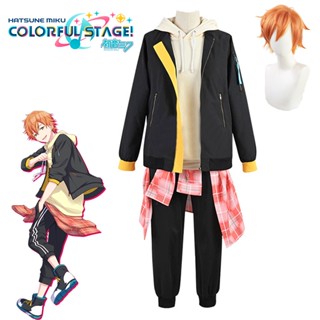 Project Sekai Colorful Stage feat.Shinonome Akito Cosplay Costume Anime Uniform Outfits Fancy Dress Party