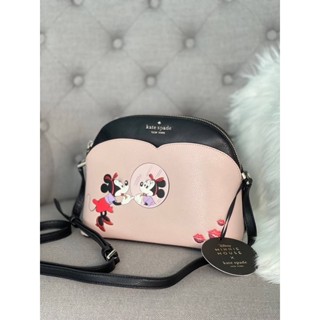 หายาก Kate Spade WKR00211 Disney x Kate Spade New York Minnie Mouse Dome Crossbody