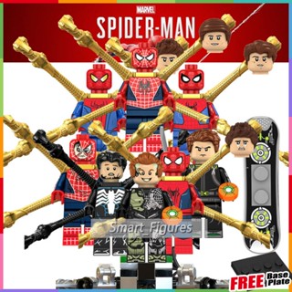 Spiderman Minifigures ใหม่ Claws The Amazing Spider-Man Green Goblin Harry Osborn Marvel ของเล่นของขวัญ Mini Figures KF6159