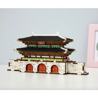 Youngmodeler ชุดโมเดลไม้ Gyeongbokgung Series The main gate of Gyeongbokgung Gwanghwamun [ผลิตในเกาหลี]